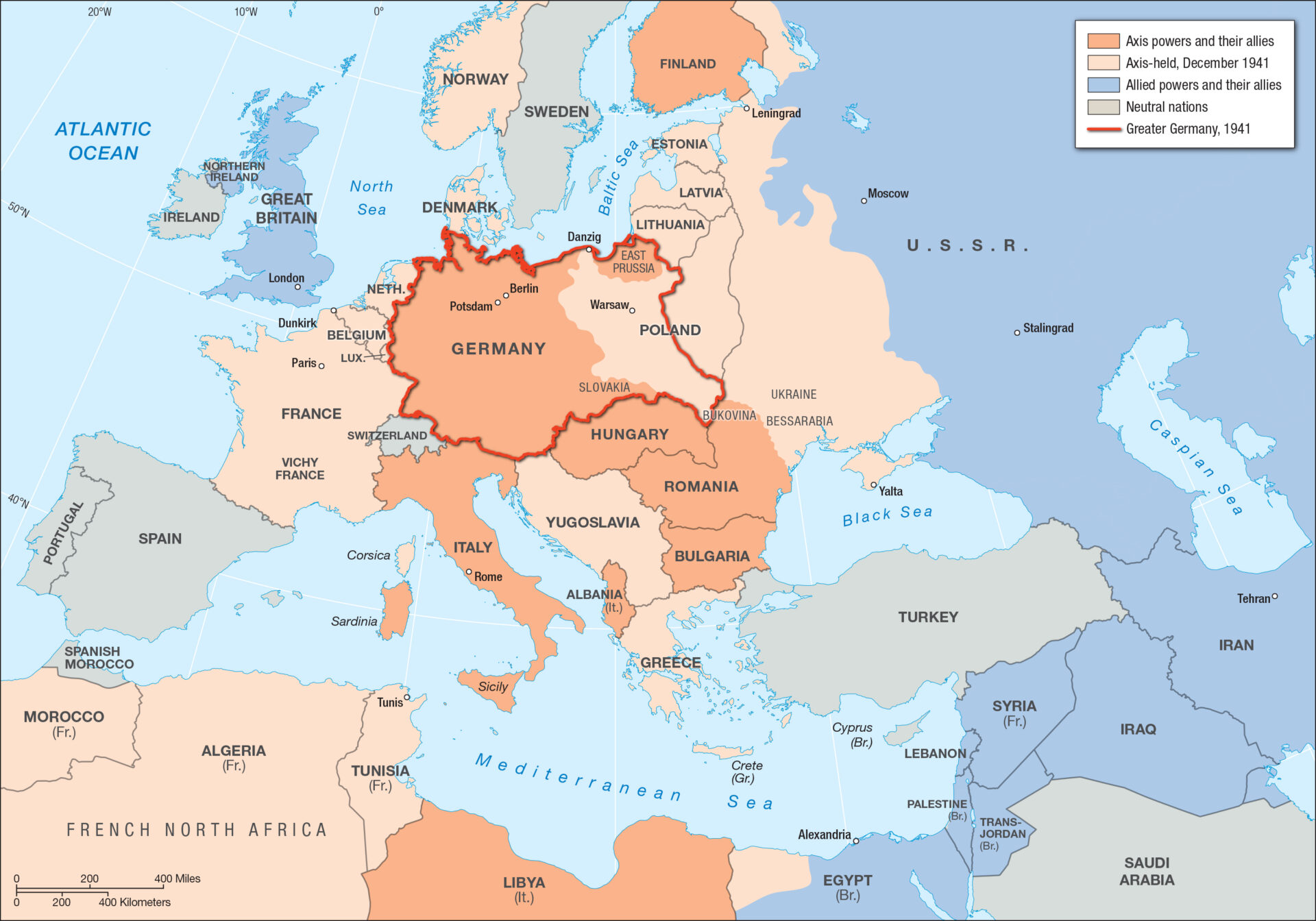 eastern europe after world war two the second world war