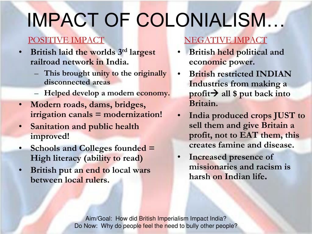 impact of imperialism in india
