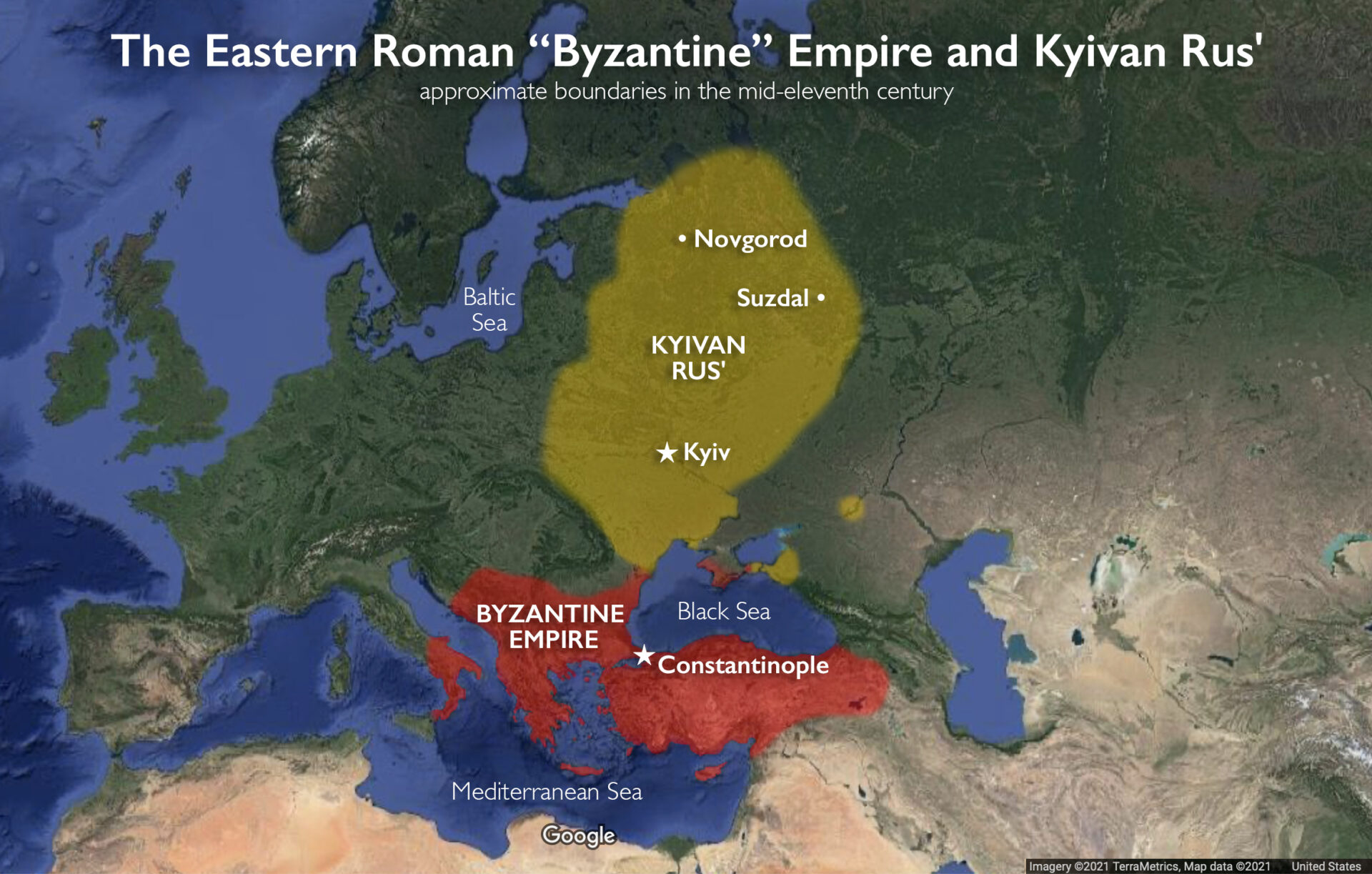 kievan russia byzantium and islam