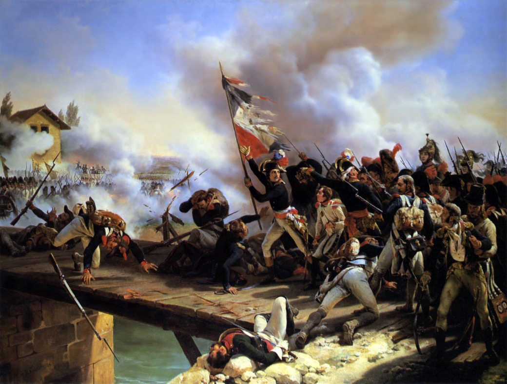 Napoleon Rallies His Troops