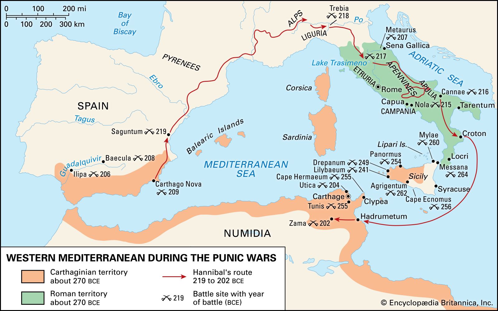 Roman Expansion, 264-133 B.C. | The Romans