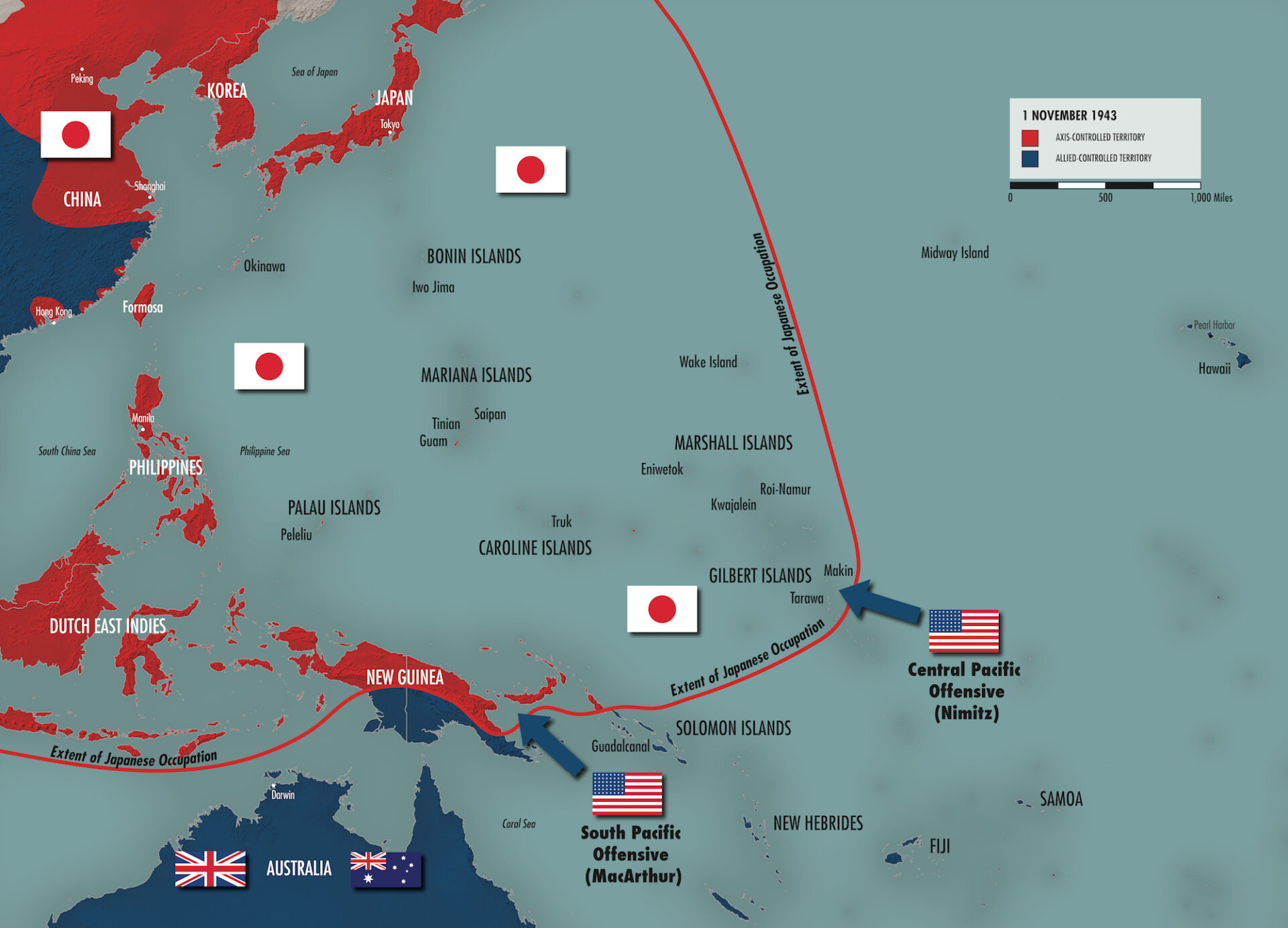 the war in the pacific the second world war